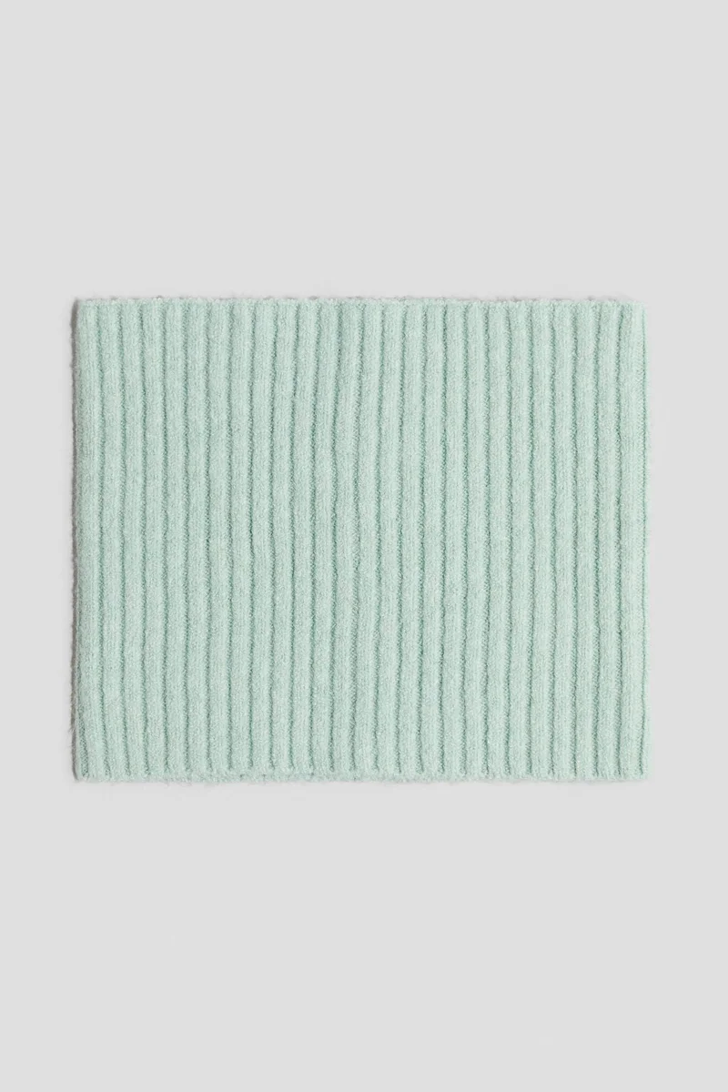 اتش اند ام وشاح بتصميم ملفوف من الصوف المرن